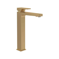 ARCHITECTURA SQUARE, BRUSHED GOLD, BATERIE INALTA LAVOAR 257, CU VENTIL CLICK-CLACK, TVW12500200076